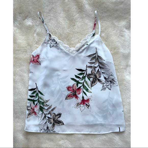 Dynamite Floral Spaghetti Strap Cami - Picture 2 of 5